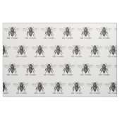 Bee Worker Honey Black Bumblebee Stoff (Fat Quarter (45,7 x 55,9 cm))