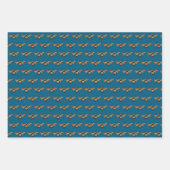 Bee Wrapping Paper Geschenkpapier Set (Vorderseite 3)