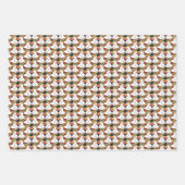 Bee Wrapping Paper Geschenkpapier Set (Vorderseite 2)