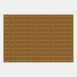 Bee Wrapping Paper Geschenkpapier Set