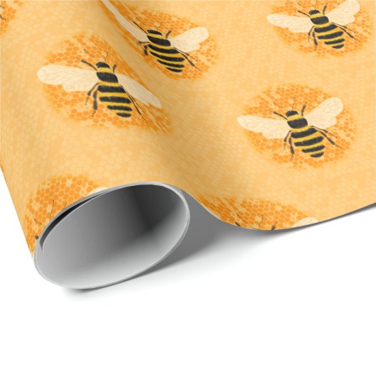 Bee Wrapping Papper Geschenkpapier (Rolleneckpunkt)