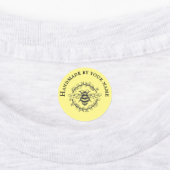 Bee Wreath Handmade By Iron On Etiketten (Befestigt)