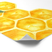 Bee Yellow Honey rät wie viele Baby Showspiele Poster (Ecke)