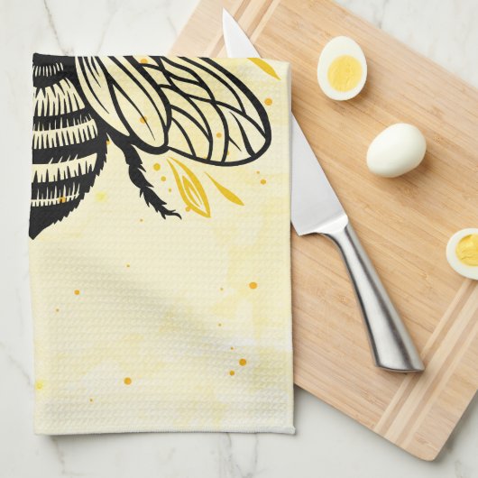 Bee-yond Beautiful Kitchen Towels Geschirrtuch (Viertel Falte)