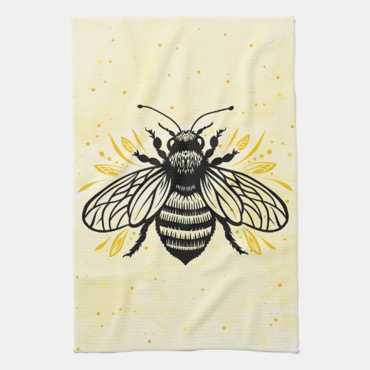 Bee-yond Beautiful Kitchen Towels Geschirrtuch (Vertikal)