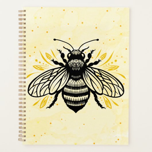 Bee-yond Beautiful Planner Planer (Vorderseite)