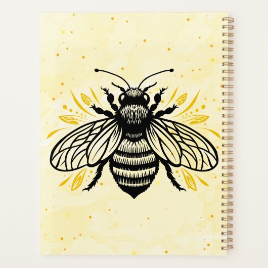 Bee-yond Beautiful Planner Planer (Rückseite)