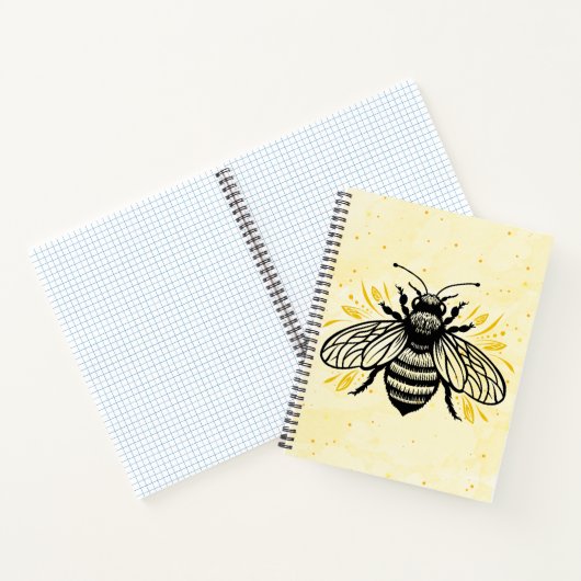 Bee-yond Beautiful Spiral Notebook Notizblock (Innenseite)