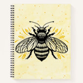 Bee-yond Beautiful Spiral Notebook Notizblock (Vorderseite)