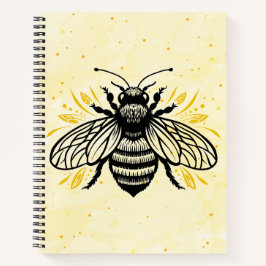 Bee-yond Beautiful Spiral Notebook Notizblock