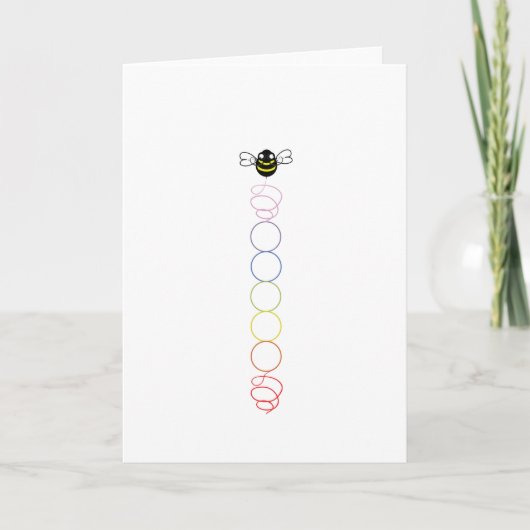 Bee You Card (Blank Inside) Karte (Vorderseite)