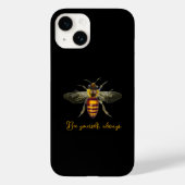 Bee Yourself  Case-Mate iPhone Hülle (Rückseite)