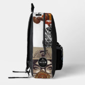 "Beeat$andBull$hit" Bedruckter Rucksack (Links)