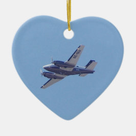 Beech B90 King Air Keramik Ornament