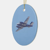 Beech B90 King Air Keramik Ornament (Links)