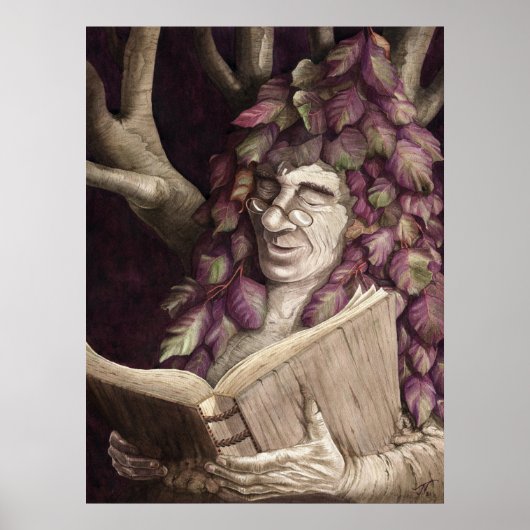 Beech dryad poster (Vorne)