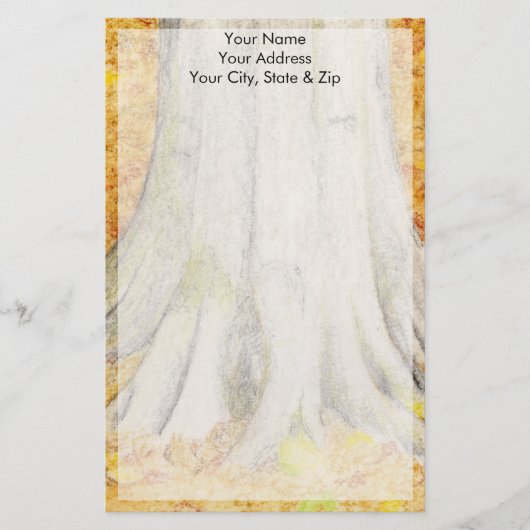 Beech Feet Briefpapier (Vorderseite)