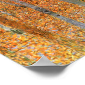 Beech Forest von Gustav Klimt Fine Art Poster Prin (Ecke)