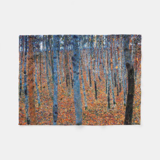 Beech Grove, Gustav Klimt Fleecedecke (Vorderseite (Horizontal))