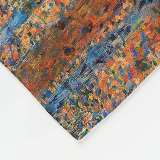 Beech Grove, Gustav Klimt Fleecedecke (Ecke)