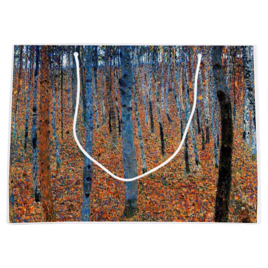Beech Grove, Gustav Klimt Große Geschenktüte (Vorderseite)