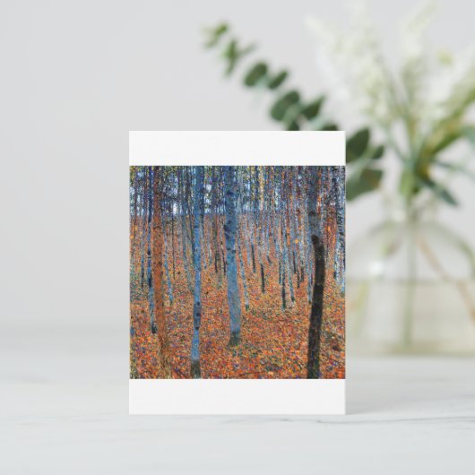 Beech Grove, Gustav Klimt Postkarte (Stehend Vorderseite)