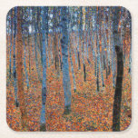 Beech Grove, Gustav Klimt Rechteckiger Pappuntersetzer<br><div class="desc">Gustav Klimt (14. Juli 1862 - 6. Februar 1918) war ein österreichischer symbolischer Maler und einer der prominentesten Mitglieder der Wiener Sezessionsbewegung. Klimt ist bekannt für seine Gemälde, Wandgemälde, Skizzen und andere Kunstobjekte. Neben seinen figurativen Werken, die Allegorien und Portraits enthalten, malte er Landschaften. Unter den Künstlern der Wiener Sezession...</div>