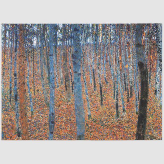 Beech Grove, Gustav Klimt Seidenpapier (Vorderseite)