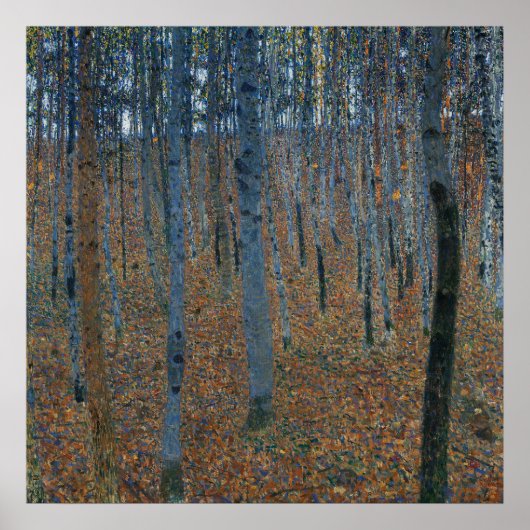 Beech Grove I — Gustav Klimt (1902) Poster (Vorne)