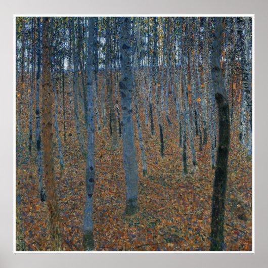 Beech Grove I Gustav Klimt Poster (Vorne)