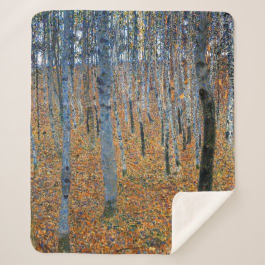 Beech Grove I | Gustav Klimt | Sherpadecke (Vorderseite)