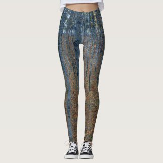 Beech Grove I von Gustav Klimt Leggings