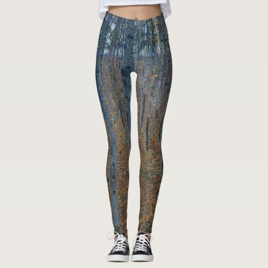 Beech Grove I von Gustav Klimt Leggings (Vorderseite)