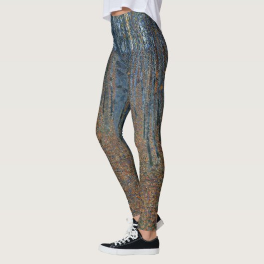 Beech Grove I von Gustav Klimt Leggings (Links)