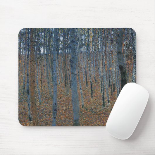 Beech Grove I von Gustav Klimt Malerei Mousepad (Mit Mouse)