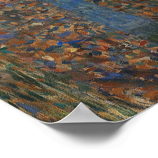 Beech Grove I von Gustav Klimt Painting Poster (Ecke)