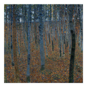Beech Grove I von Gustav Klimt Poster