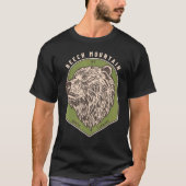 Beech Mountain North Carolina Bears Blue Ridge Bea T-Shirt (Vorderseite)