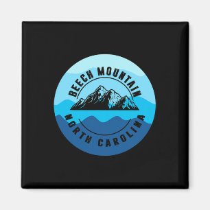 Beech Mountain North Carolina Skifahren Snowboarde Magnet