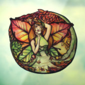 Beech Tree Fairy Nature Lovers Fensteraufkleber (Blatt 3)