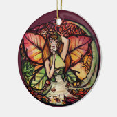 Beech Tree Fairy Nature Lovers Keramik Ornament (Links)