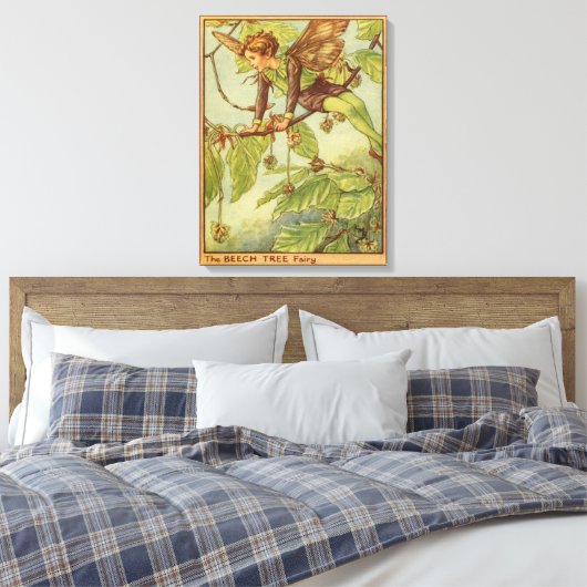 Beech Tree Fairy von Vision Studio Leinwanddruck (Insitu (Schlafzimmer))
