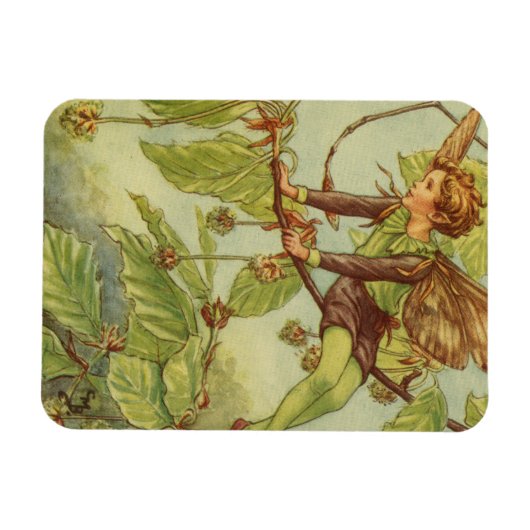 Beech Tree Fairy von Vision Studio Magnet (Horizontal)