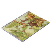 Beech Tree Fairy von Vision Studio Notizblock (Linke Seite)