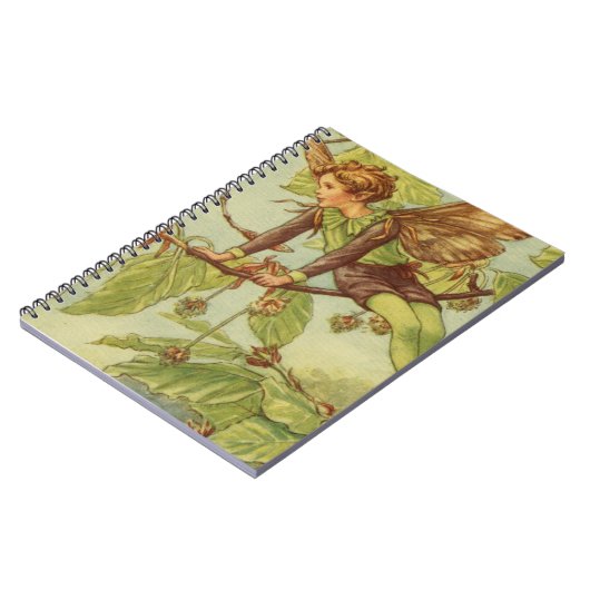 Beech Tree Fairy von Vision Studio Notizblock (Linke Seite)