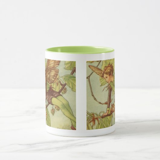 Beech Tree Fairy von Vision Studio Tasse (Zentrum)
