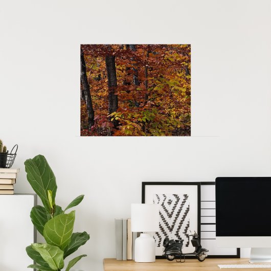 Beech Tree Forest Poster (Heimbüro)