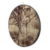 Beech Tree (von Eugène Atget) Dartscheibe (Vorderseite rechts)