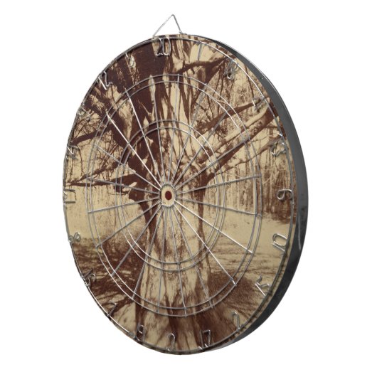 Beech Tree (von Eugène Atget) Dartscheibe (Vorderseite rechts)