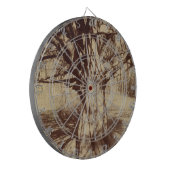 Beech Tree (von Eugène Atget) Dartscheibe (Vorderseite Links)